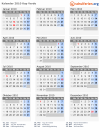 Kalender 2010 mit Ferien und Feiertagen Kap Verde