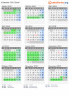 Kalender 2010 mit Ferien und Feiertagen Genf
