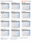 Kalender 2015 mit Ferien und Feiertagen Aserbaidschan