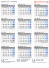 Kalender 2015 mit Ferien und Feiertagen Dschibuti