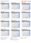 Kalender 2015 mit Ferien und Feiertagen Haiti