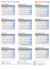 Kalender 2015 mit Ferien und Feiertagen Kambodscha