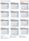 Kalender 2015 mit Ferien und Feiertagen Kirgisistan