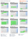 Kalender 2015 mit Ferien und Feiertagen Steiermark
