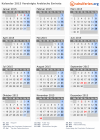Kalender 2015 mit Ferien und Feiertagen Vereinigte Arabische Emirate