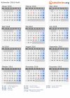 Kalender 2016 mit Ferien und Feiertagen Haiti