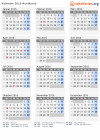 Kalender 2016 mit Ferien und Feiertagen Nordkorea