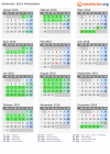 Kalender 2016 mit Ferien und Feiertagen Nidwalden