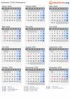 Kalender 2020 mit Ferien und Feiertagen Simbabwe