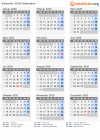 Kalender 2020 mit Ferien und Feiertagen Südsudan