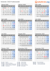 Kalender 2020 mit Ferien und Feiertagen Vatikanstadt