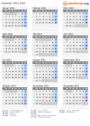 Kalender 2021 mit Ferien und Feiertagen Haiti