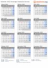 Kalender 2022 mit Ferien und Feiertagen Vereinigte Arabische Emirate