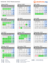 Kalender 2023 mit Ferien und Feiertagen Niedersachsen