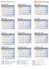 Kalender 2023 mit Ferien und Feiertagen Eritrea