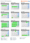 Kalender 2023 mit Ferien und Feiertagen Burgenland