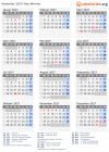 Kalender 2027 mit Ferien und Feiertagen San Marino