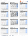 Kalender 2028 mit Ferien und Feiertagen Mongolei