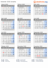 Kalender 2029 mit Ferien und Feiertagen Jamaika