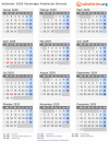 Kalender 2029 mit Ferien und Feiertagen Vereinigte Arabische Emirate