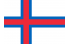 Flagge Färöer Inseln