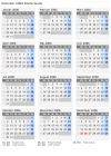Kalender 2006 mit Ferien und Feiertagen Niederlande