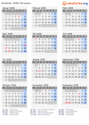Kalender 2006 mit Ferien und Feiertagen Abruzzen