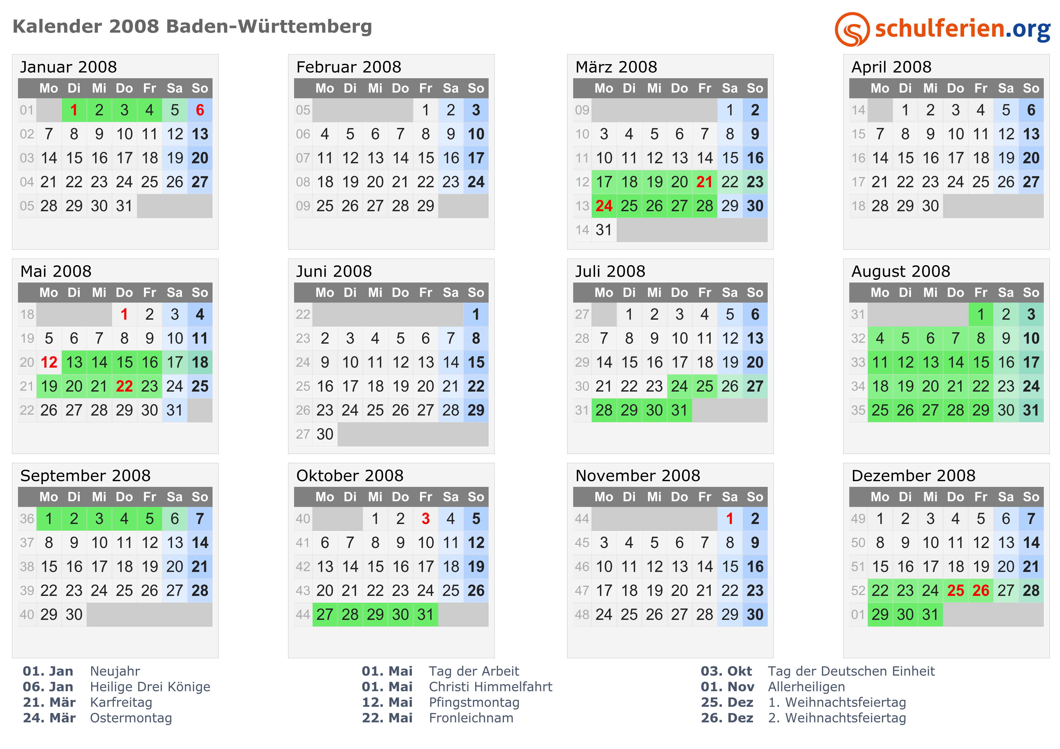 2012 württemberg kalender baden 