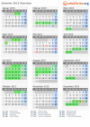 Kalender 2015 mit Ferien und Feiertagen Akershus