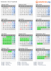 Kalender 2015 mit Ferien und Feiertagen Vestfold