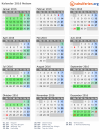 Kalender 2016 mit Ferien und Feiertagen Nelson