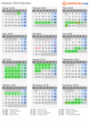 Kalender 2016 mit Ferien und Feiertagen Akershus