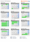 Kalender 2016 mit Ferien und Feiertagen Buskerud