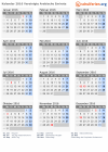 Kalender 2016 mit Ferien und Feiertagen Vereinigte Arabische Emirate