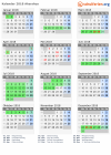 Kalender 2018 mit Ferien und Feiertagen Akershus