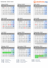 Kalender 2019 mit Ferien und Feiertagen Arrö