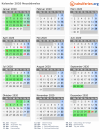 Kalender 2020 mit Ferien und Feiertagen Neusüdwales
