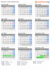 Kalender 2020 mit Ferien und Feiertagen Südkarelien