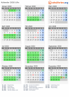 Kalender 2020 mit Ferien und Feiertagen Lille