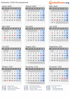 Kalender 2020 mit Ferien und Feiertagen Griechenland