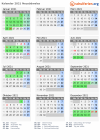 Kalender 2021 mit Ferien und Feiertagen Neusüdwales