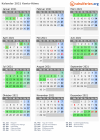Kalender 2021 mit Ferien und Feiertagen Kanta-Häme