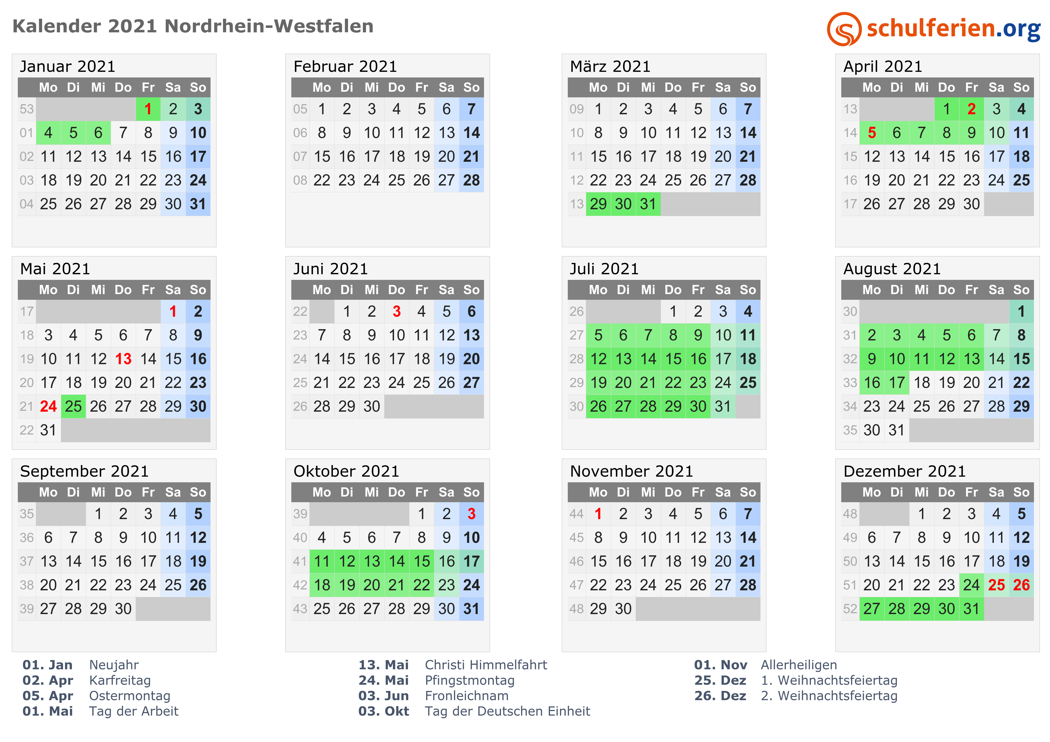 Vakantie Nordrhein Westfalen 2021 Kalender 2021 2022 Nordrhein Westfalen