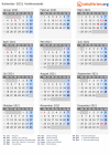 Kalender 2021 mit Ferien und Feiertagen Vatikanstadt