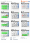 Kalender 2022 mit Ferien und Feiertagen Südaustralien