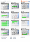 Kalender 2022 mit Ferien und Feiertagen Middelfart