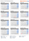 Kalender 2022 mit Ferien und Feiertagen Mittelösterbotten