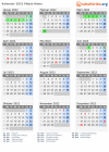 Kalender 2022 mit Ferien und Feiertagen Päijät-Häme