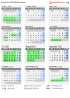 Kalender 2022 mit Ferien und Feiertagen Kleinpolen