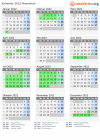 Kalender 2022 mit Ferien und Feiertagen Masowien